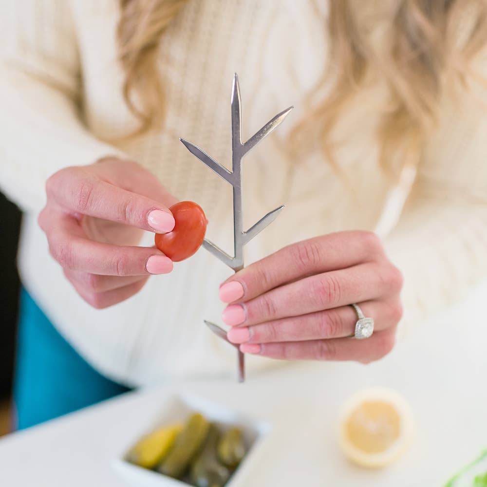 NOD Products - Vendita all'ingrosso Miscelatore per cocktail - Alberi Bloody Mary – Strumento di Guarnizione in Acciaio Inox2