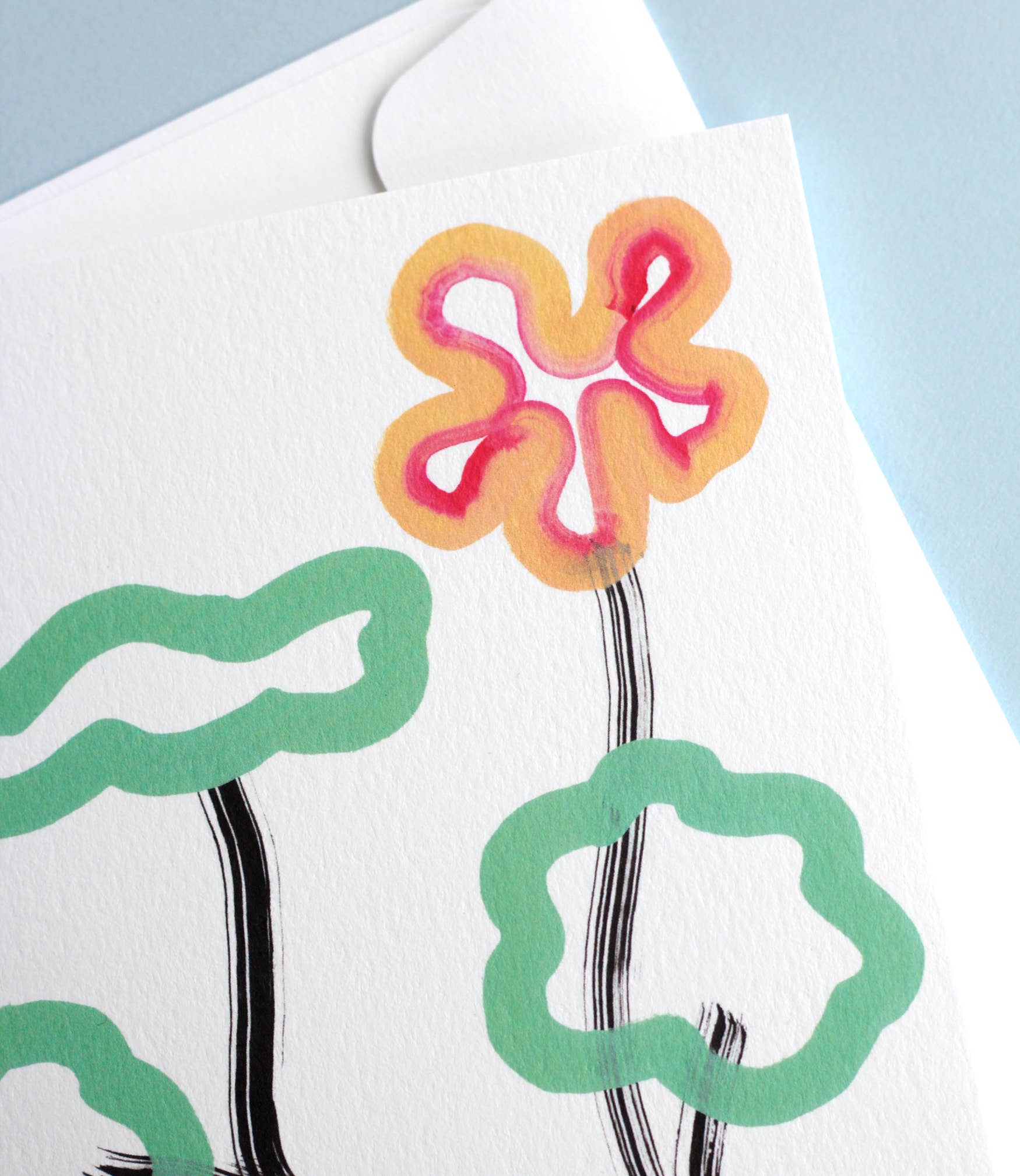 Lucky Luijk – wholesale Everyday greeting card – Nasturtium Card1