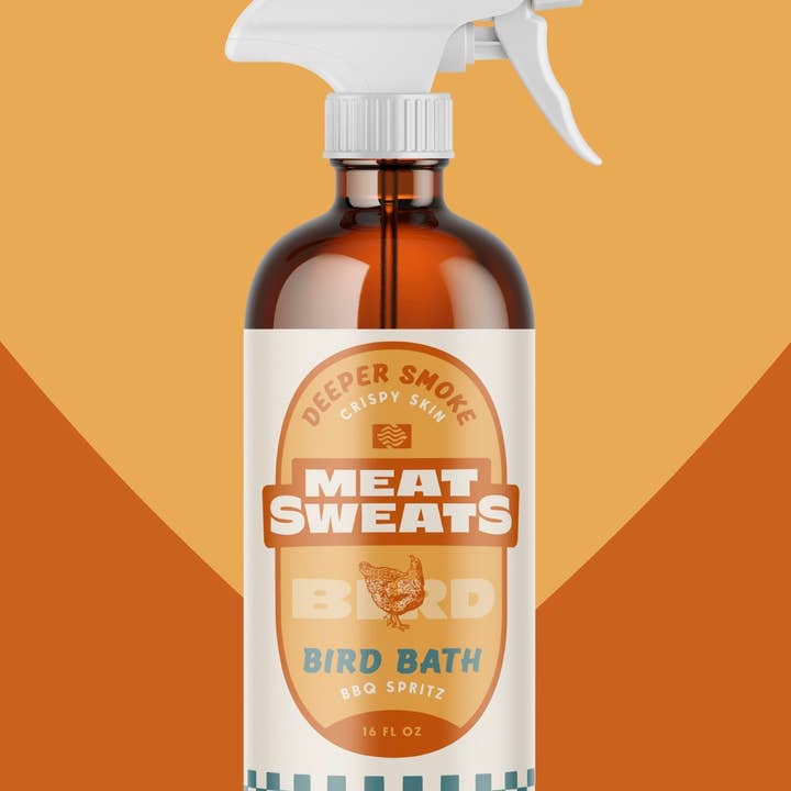 Meat Sweats BBQ Spritz - Wholesale BBQ Sauce - BIRD BATH BBQ SPRITZ0
