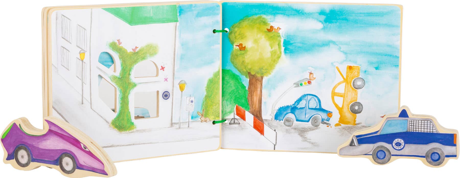 small foot - Wholesale Preschool Book (3-5) - Picture Book Police, interactive1