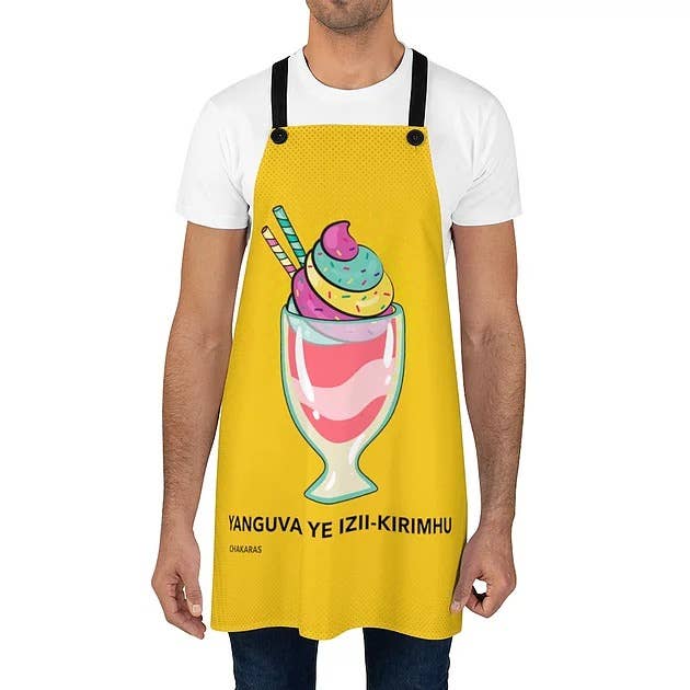 Roots by Chakaras – Engroshandel Forklæde – Forklæde - Dens tid til is - Cream 10