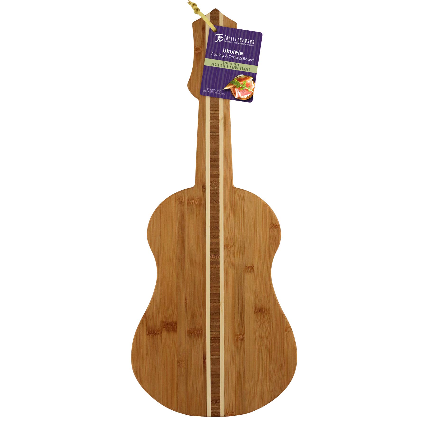 Totally Bamboo - Wholesale Cutting Board - Ukulele Shaped Serving & Cutting Board1