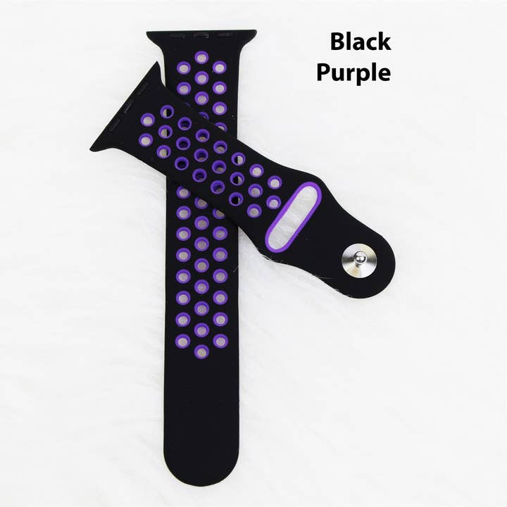 ShopTrendsNow - Wholesale Watch Band/Strap - Women's - Breathable Sport Silicone Band for Apple Watch16