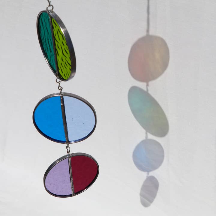 Chelbie Hunger Glassworks - Wholesale Stained Glass Panel - Radiant Mobile1