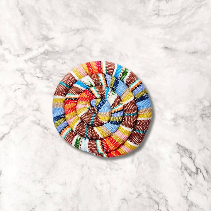 Upavim Crafts - Wholesale Trivet - Small Spiral Spiced Heatable Trivet