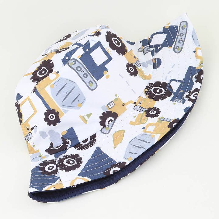 Chapéu de Balde para Crianças com Pala de Escavadora por atacado de 3AM BY H&D ACCESSORIES