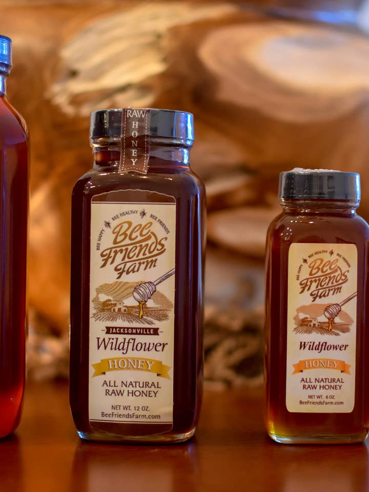 Wildflower Honey for wholesale by Bee Friends Farm