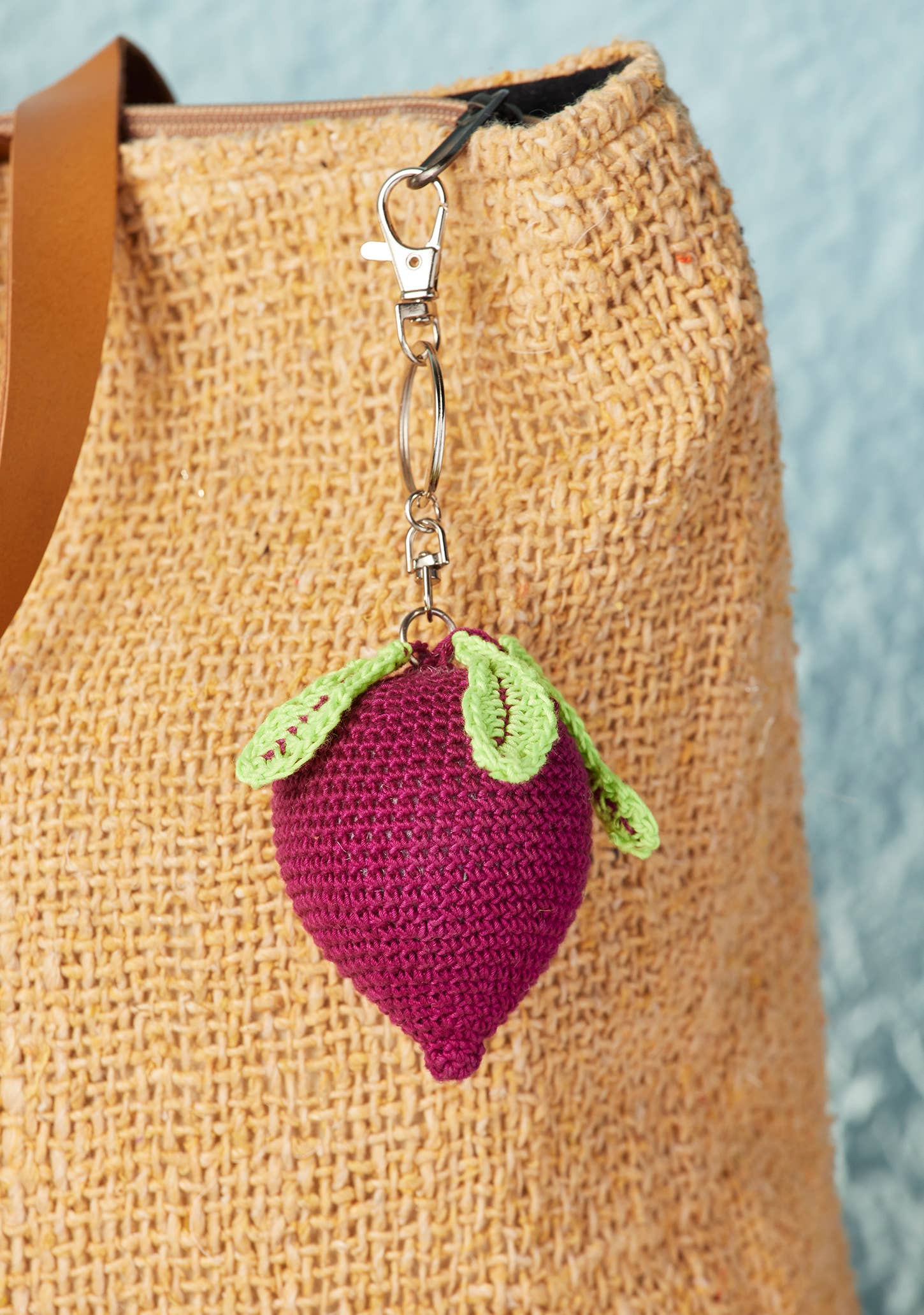 Namaste - Vendita all'ingrosso Portachiavi - Donna - Portachiavi a forma di frutta e verdura all’uncinetto2