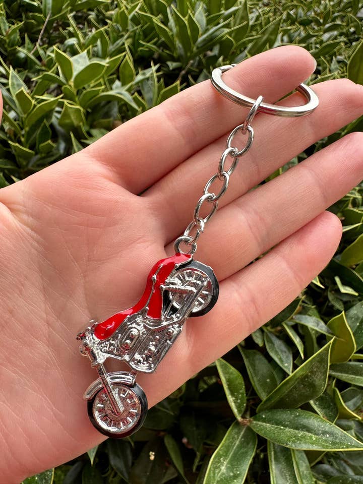 Ciondolo Portachiavi Mini Moto – Portachiavi in Lega 3D per Motocicletta per la vendita all'ingrosso da parte di Arcfo Jewelry