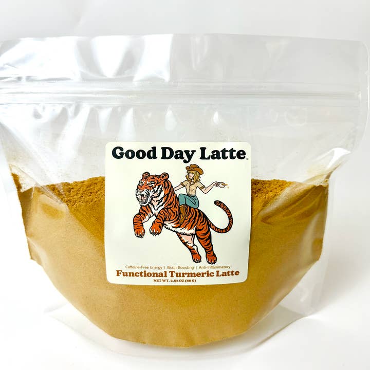 1 Pound - Bulk - Functional Turmeric Latte Mix for wholesale by Good Day Latte