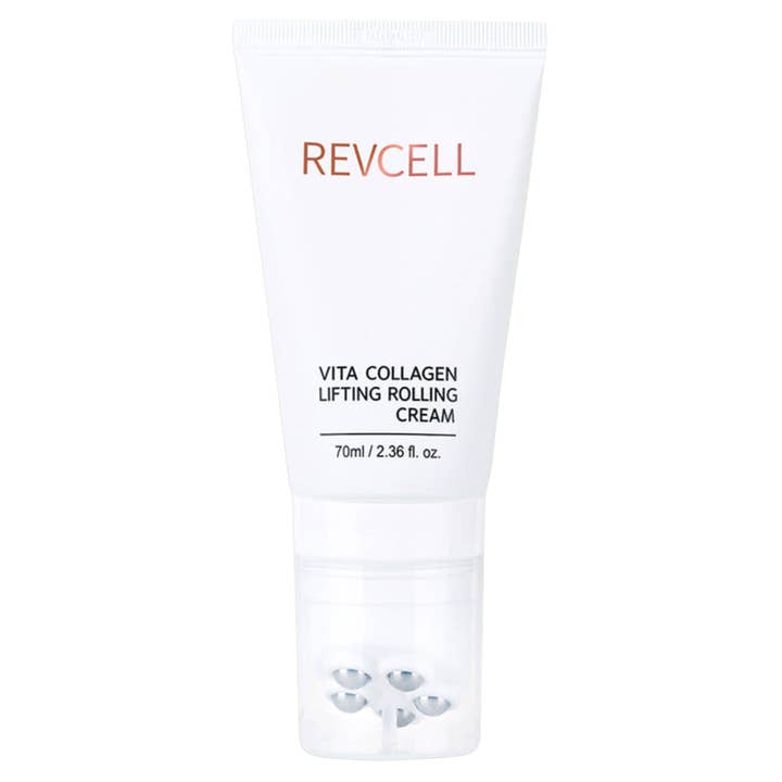 Revcell Vita Collageen Lifting Rolling Cream / 70ml / 66,9g / Geel voor wholesale door Kproduct4u