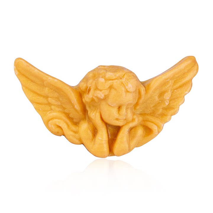 Accentra - Wholesale Bar Soap - Angel guest soap, scent: vanilla, color: gold