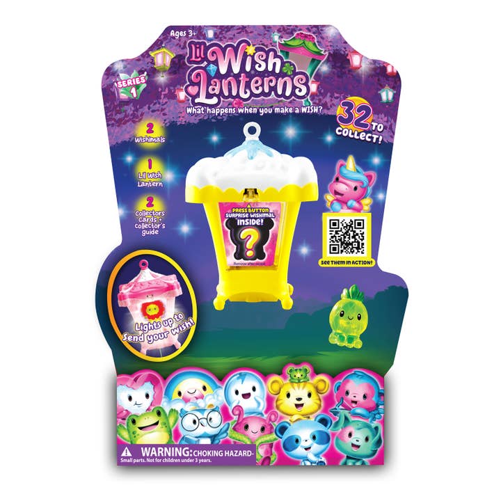 Lil Wish Lanterns - Wholesale Light-Up Toy - Kids & Baby - Lil Wish Lanterns Starter Pack with Lantern and 2 Wishimals