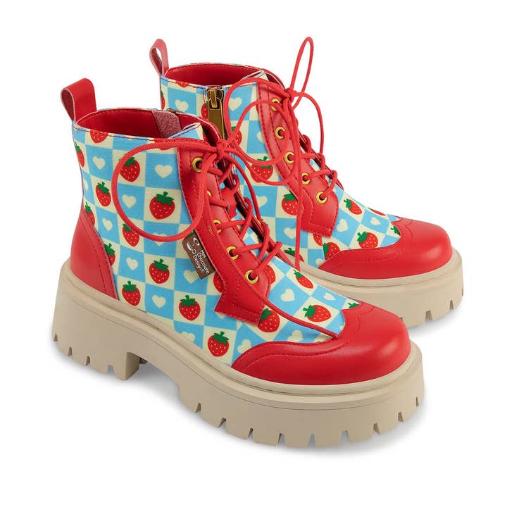 Creamy Berry Women's Boots for wholesale by Hot Chocolate Design