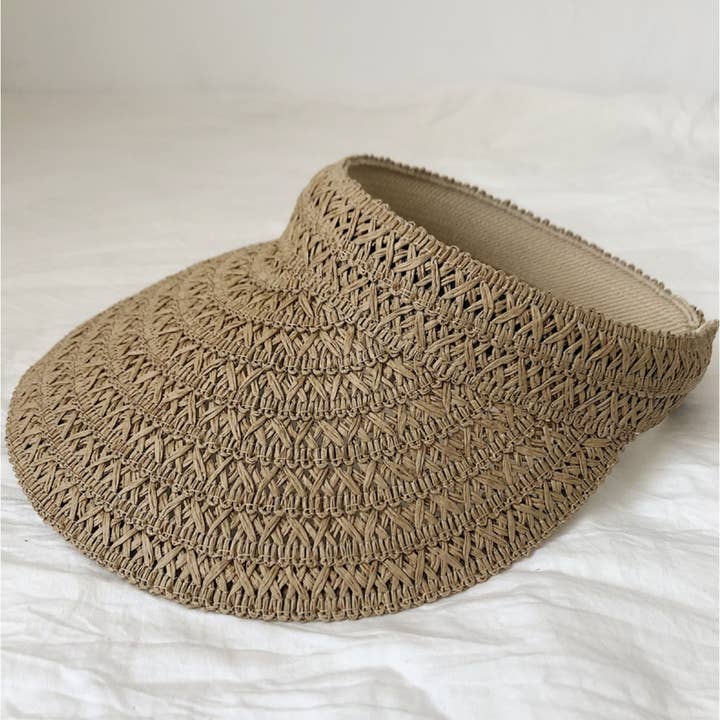 Chic Straw Visor Hats for Summer and other Purchase Wholesale straw visor. Free Returns & Net 60 Terms on Faire trending on Faire.