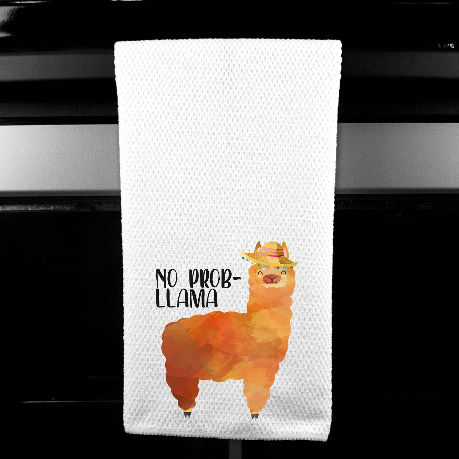 Dasha Alexander - Wholesale Tea Towel - No Probllama Microfiber Towel 0