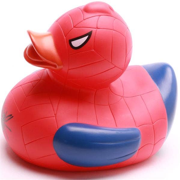 Duckshop - Wholesale Bath Toy - Baby - Superhero Rubber Duck Red-Blue XL - Rubber Duck3