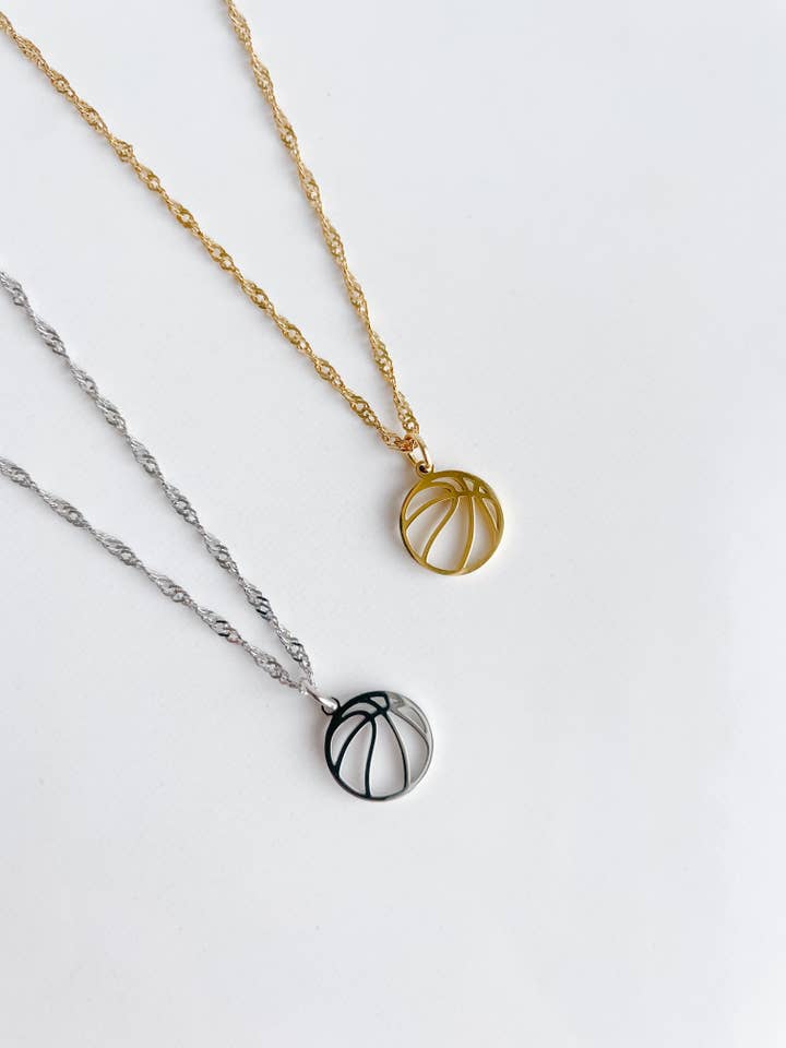 Basketbal ketting voor wholesale door Sweet Three Designs