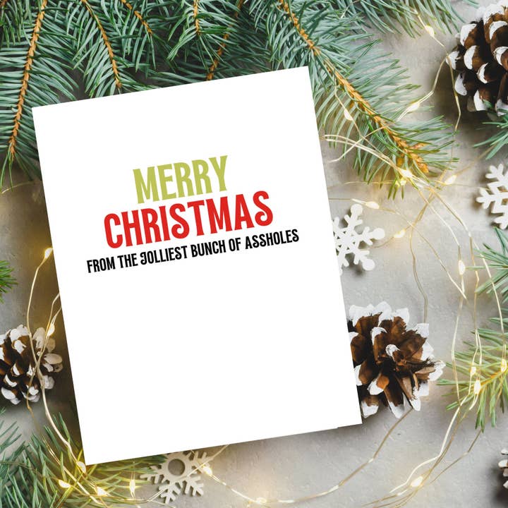 As Told By Ellie - Wholesale Christmas Card - Group Christmas Card Funny, Sassy Xmas, Snarky Holiday Card1