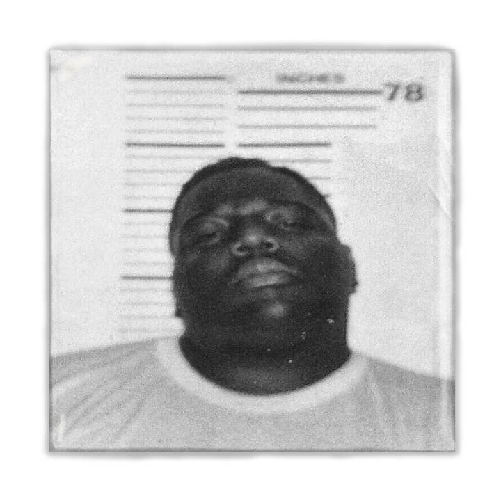 Imán Biggie Smalls Mugshot 2x2 para venta al por mayor de Lucky Mfg. Co.