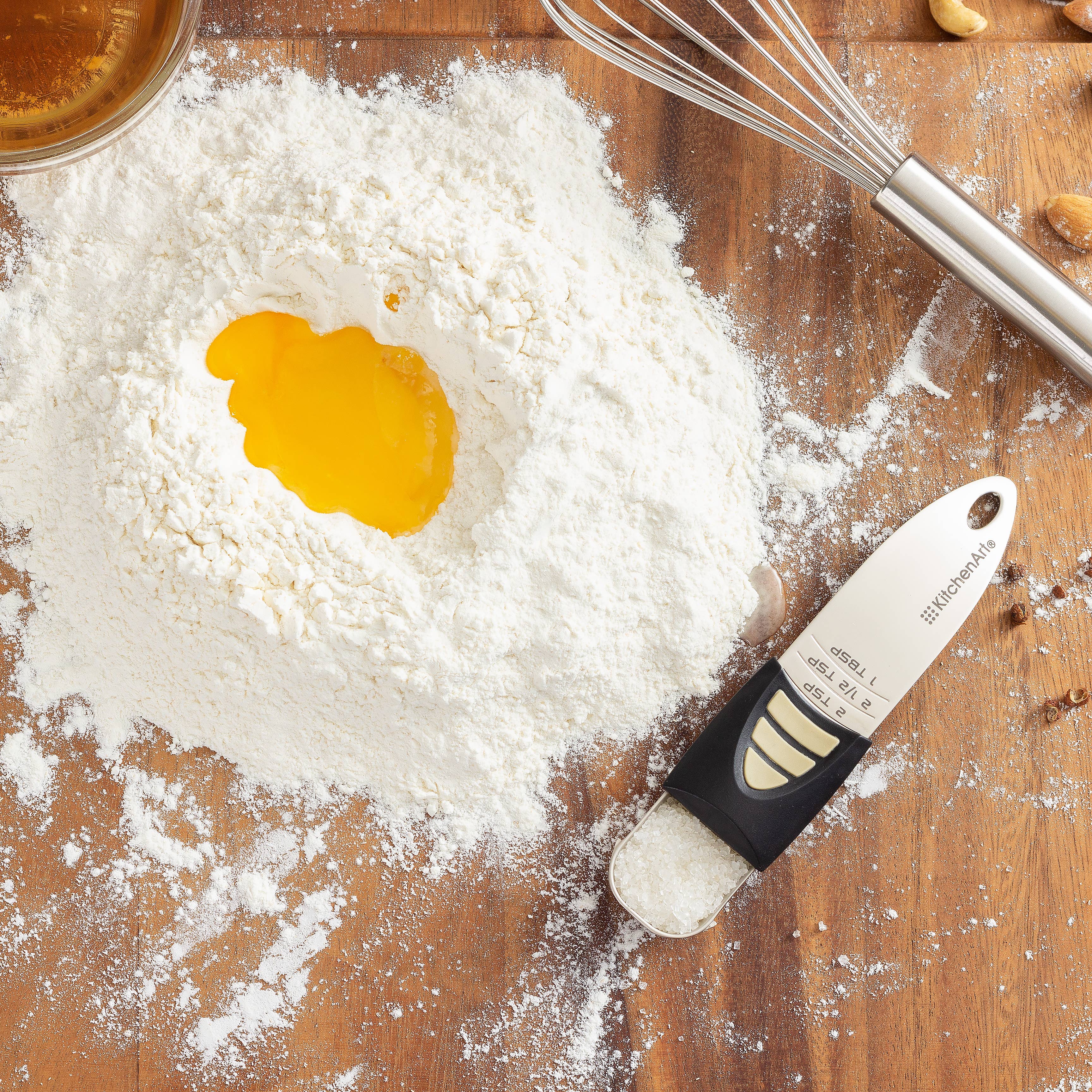 Fox Run Brands – wholesale Measuring spoon – KitchenArt Pro Adjust-A-Tablespoon, Satin, 6.25" x 1.5" x 1"4