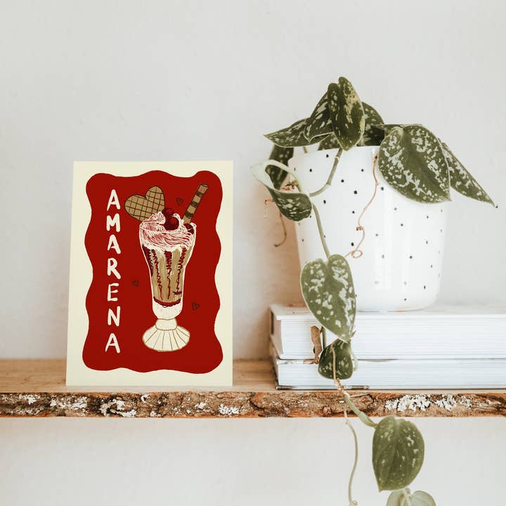 Studio Dolci – Postal por atacado – Cartão Postal Amarena2