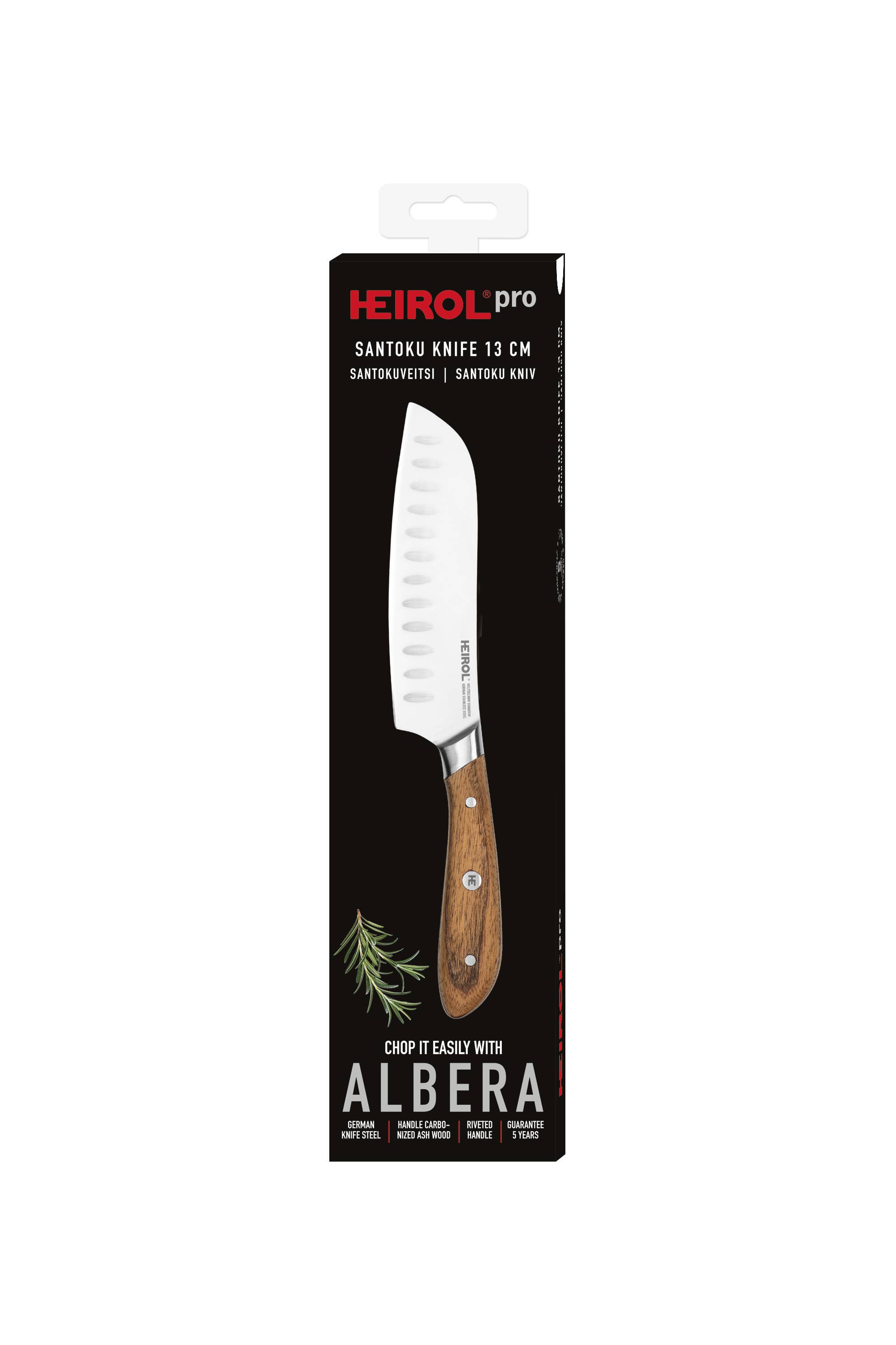 HEIROL - Wholesale Kitchen/Utility Knife - SANTOKU KNIFE 13 cm Albera2