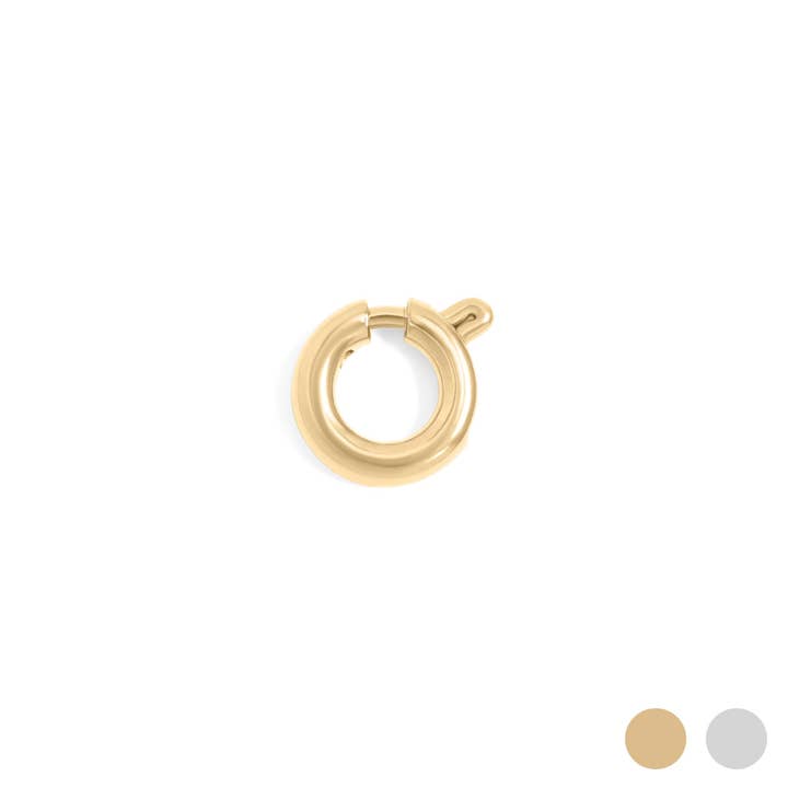 18K guld PVD rustfrit stål charmforbinder for engroshandel hos WJW