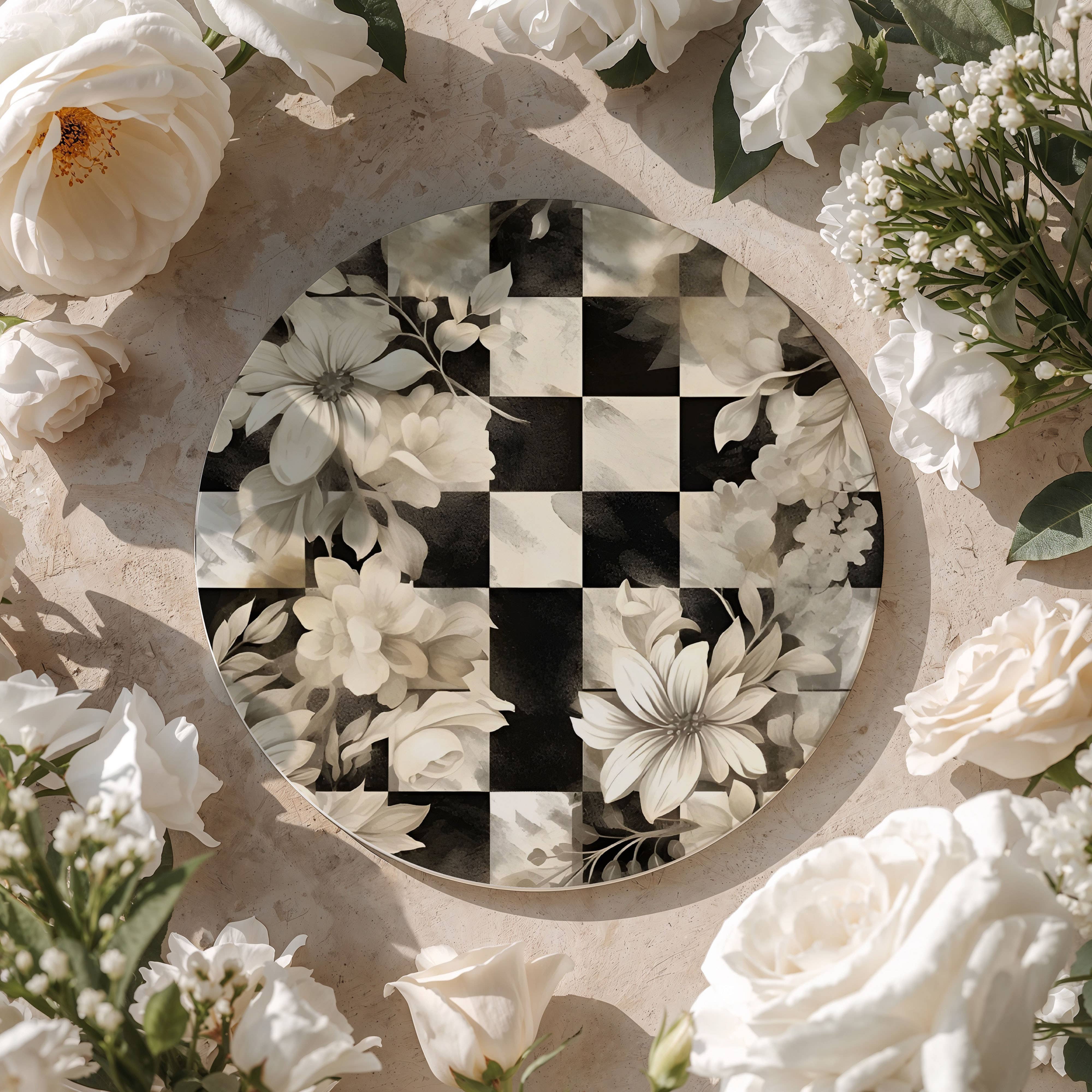 Gia Roma - Wholesale Decorative Tabletop Object - Blue Country Coaster Elegant Grandmillennial Blue Home Decor94