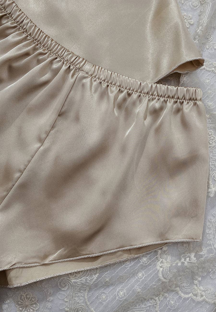 Anna Kaci Wholesale - Wholesale Lounge Set - Women's - Cowl Tank and Shorts Lounge Set14