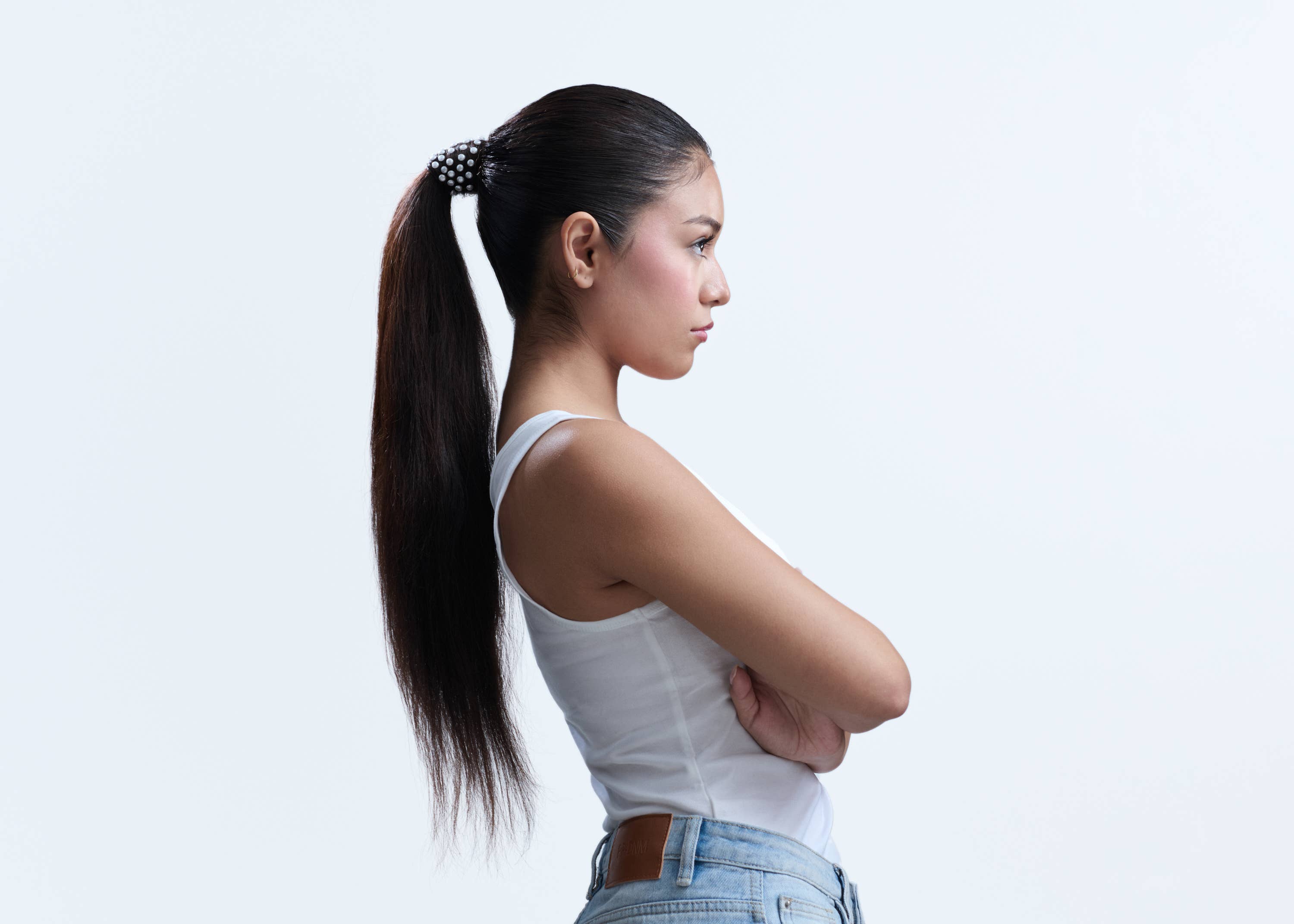 Hally Hair - Wholesale Hair Accessories Set - Kids - Hally Gem Pen PEARL Refill 90 Count2