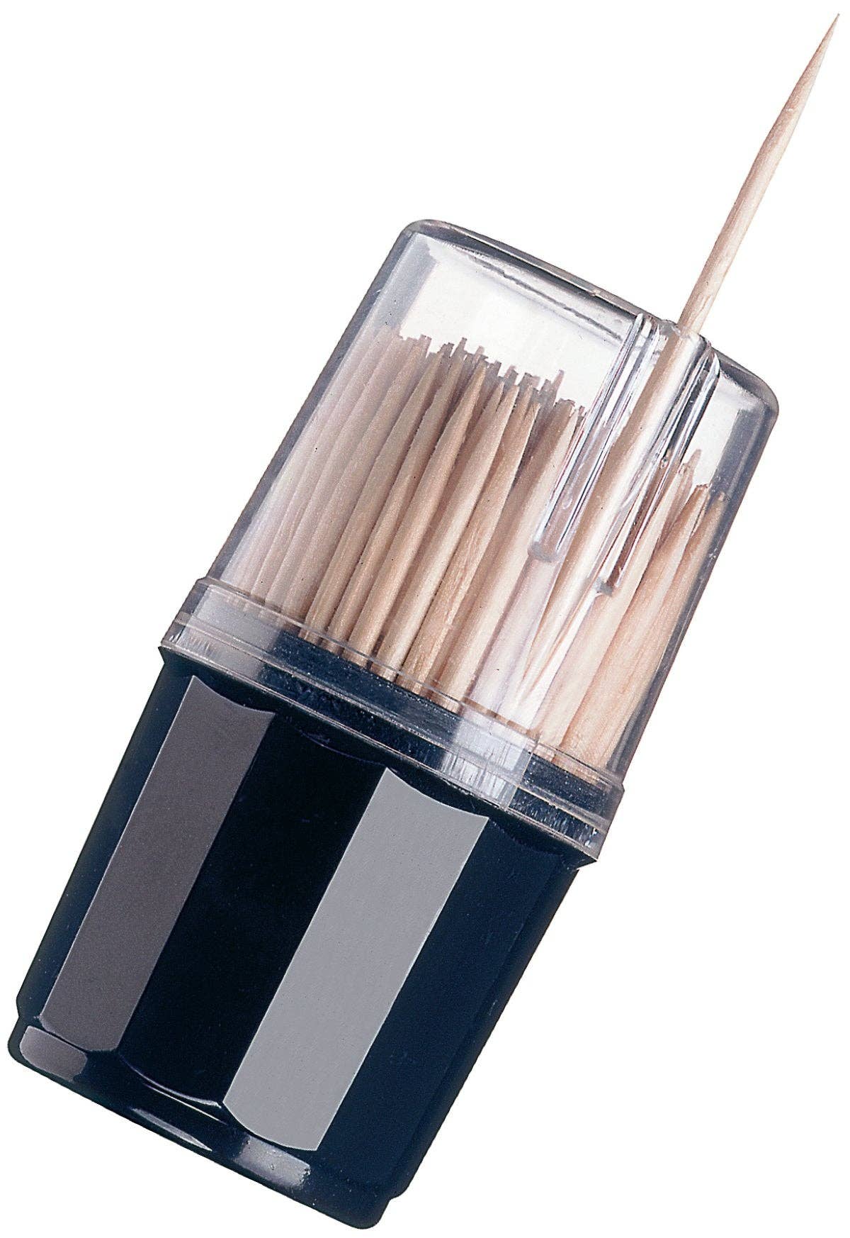 Fackelmann - Vendita all'ingrosso Stuzzicadenti - Set di 190 stuzzicadenti in legno in scatola rotonda2