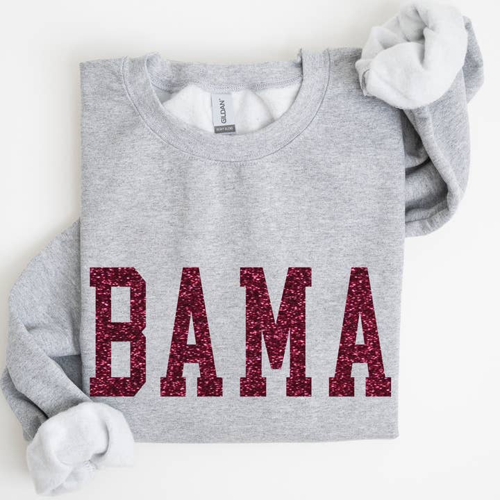 Glitter BAMA-tröja /Alabama speldag för wholesale av One Nine