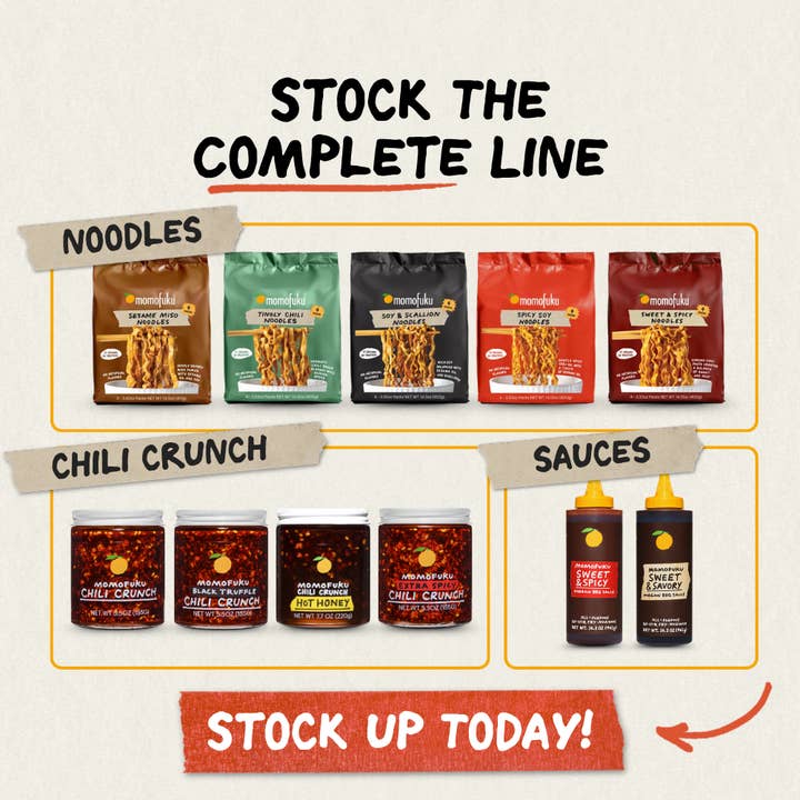 Momofuku - Wholesale Ramen - Spicy Soy Noodles | Instant Ramen | Noodles | Savory | Hot4