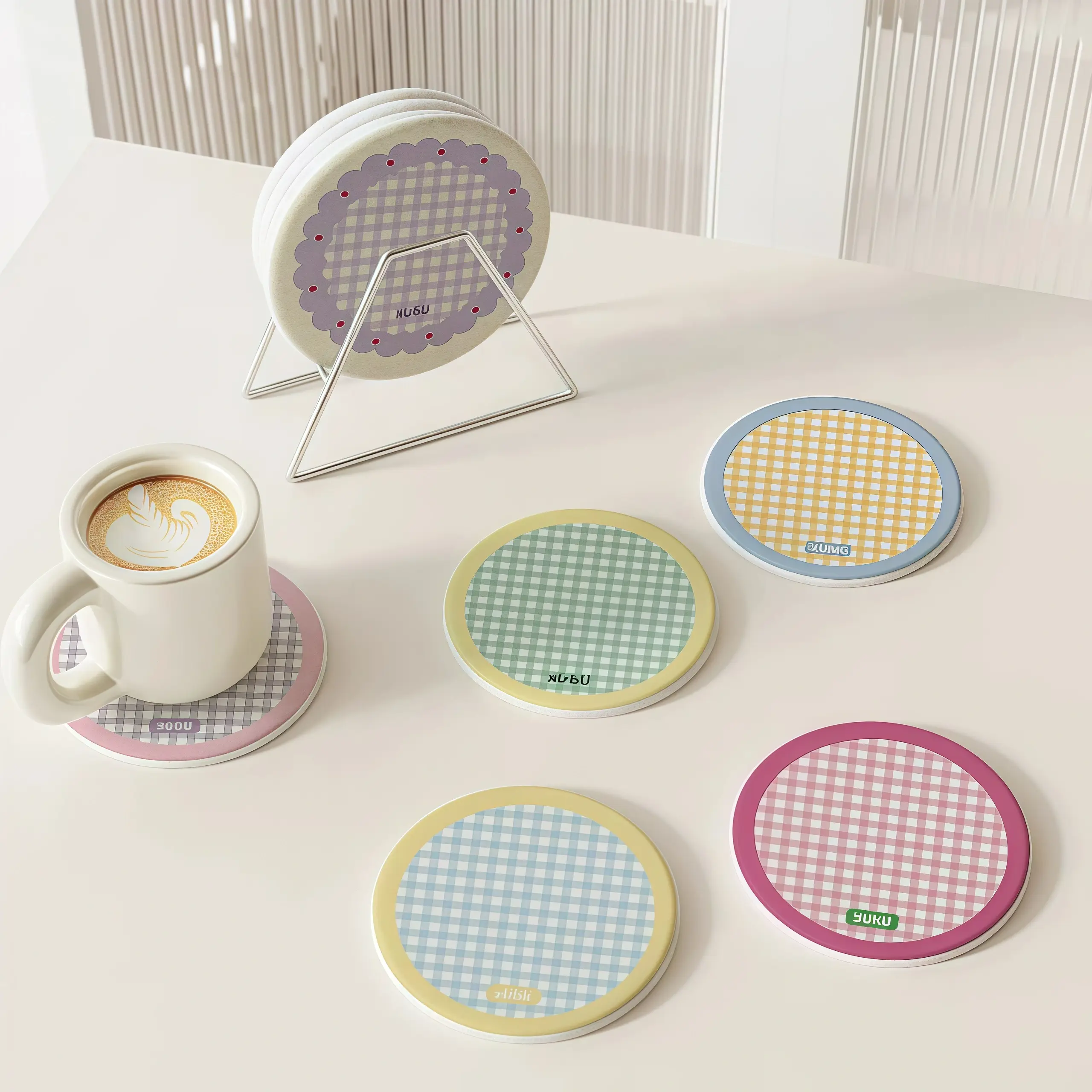 Otterware - Wholesale Coasters - Aesthetic Diatomaceous Earth Coasters (46 Styles)50