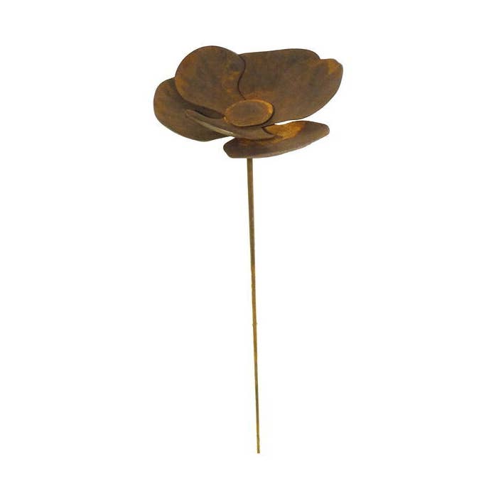 Stor vallmostav trädgårdskonst för wholesale av Overwrought