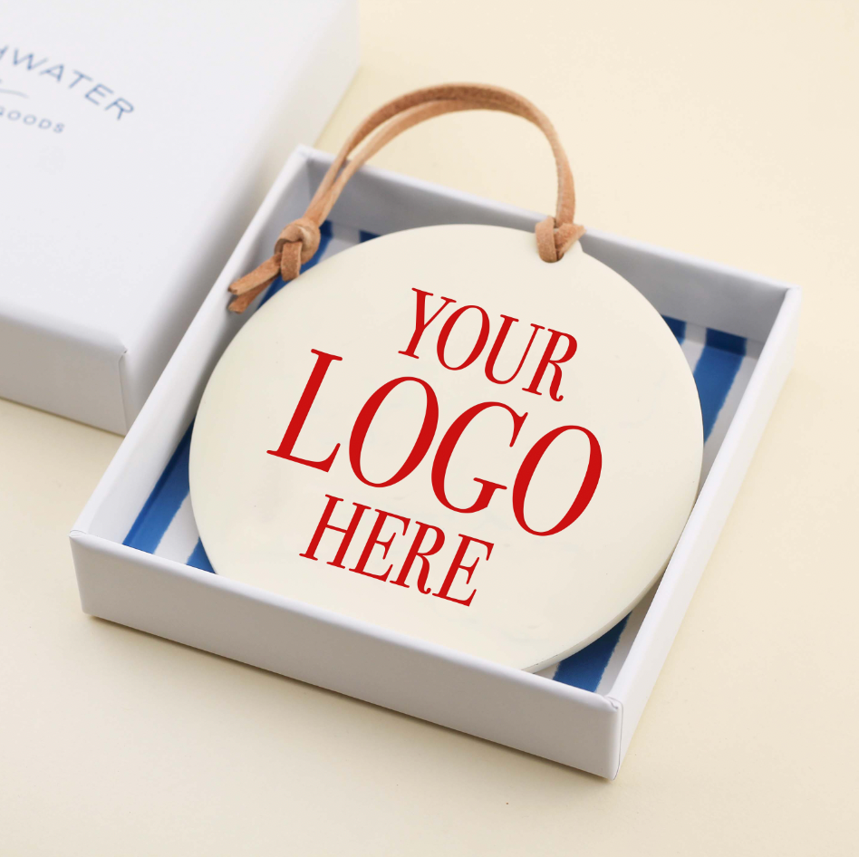 Freshwater Curated Goods - Wholesale Ornament - Custom Logo Ornament0