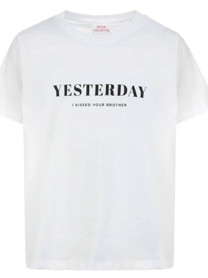 Yesterday Tee for engroshandel hos Dear Juliette