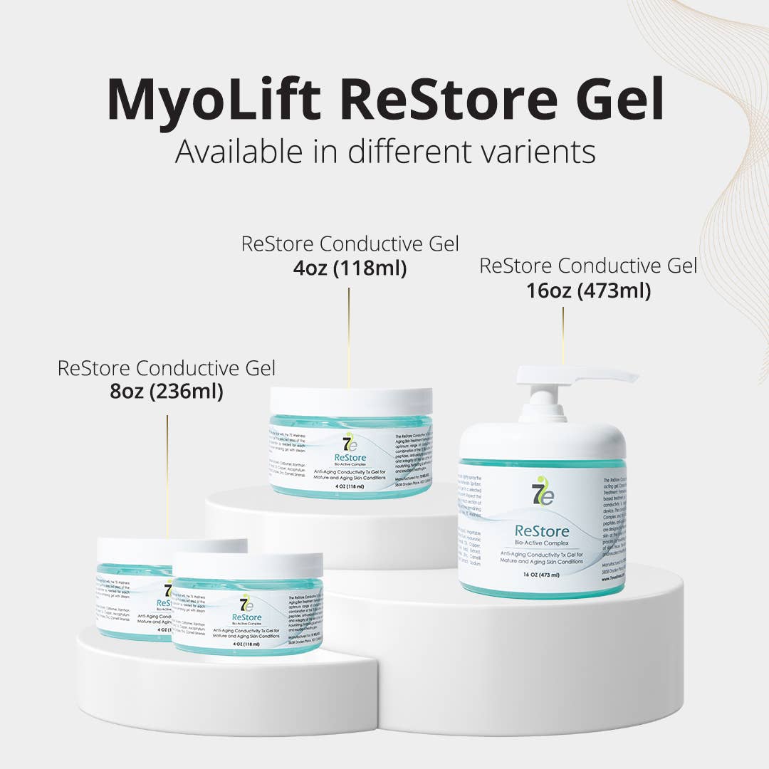 7e Wellness - Wholesale Anti-Aging Moisturizer - MYOLIFT ReStore Anti-Aging Conductive Gel Complex 4oz5