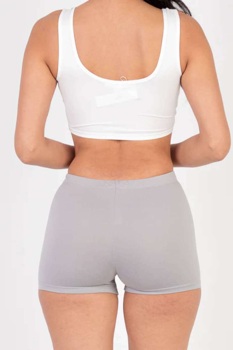 Vanilla Monkey - Wholesale Athletic Shorts - Women's - Basic Solid Biker Shorts7