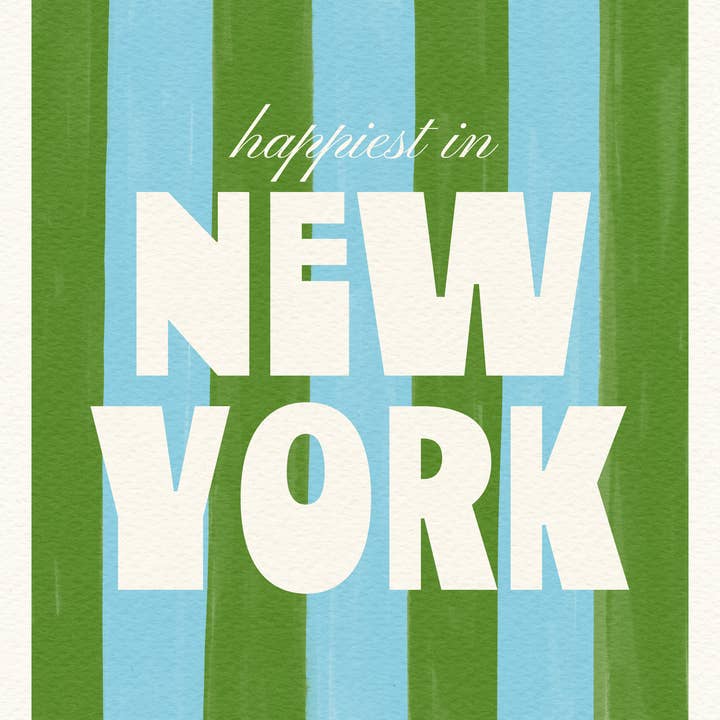Nixie - Wholesale Art Print - Happiest in New York Art Print7