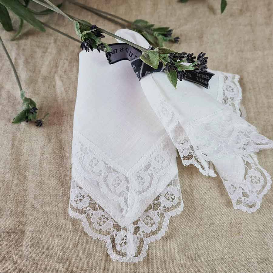 Thomas Fergusons Irish Linen - Wholesale Handkerchief - Women's - Ladies Linen Handkerchiefs2