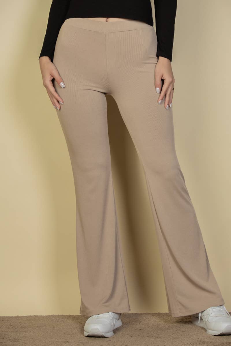 CAPELLA APPAREL - Wholesale Pants - Women's - High Waisted Flare Pants23