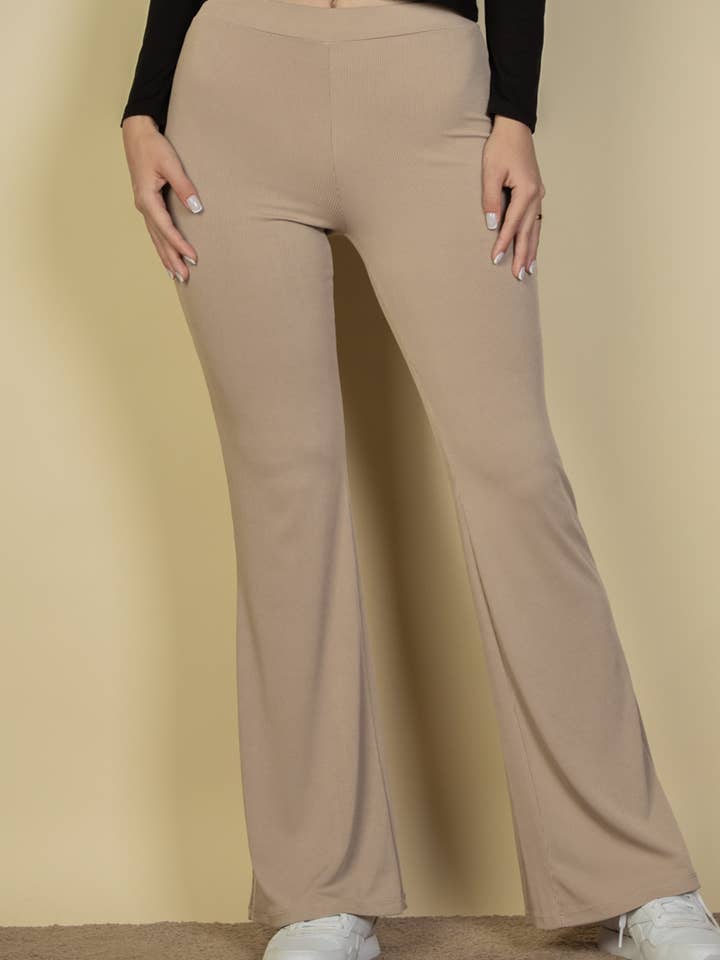 CAPELLA APPAREL - Wholesale Pants - Women's - High Waisted Flare Pants23