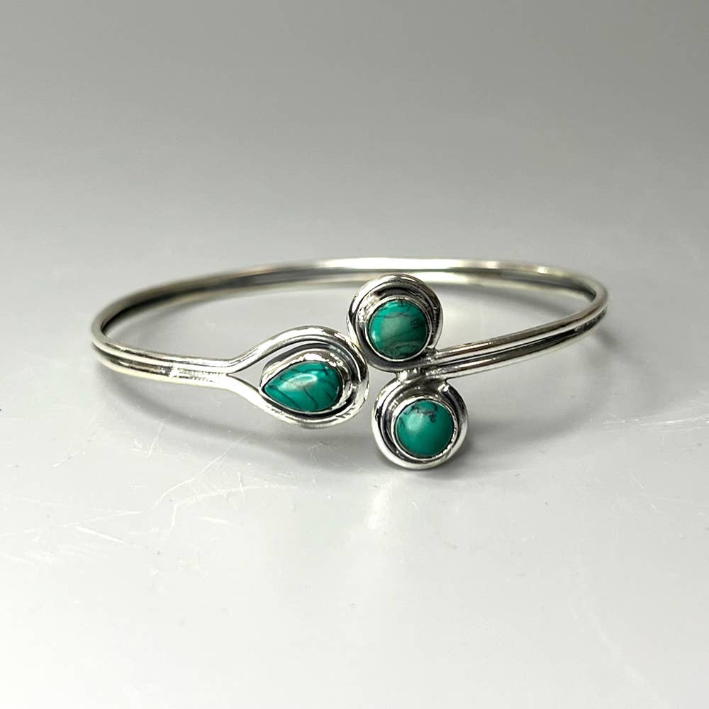 VIE - Wholesale Cuff Bracelet - Silver Plated Adjustable Cuff Bangle65