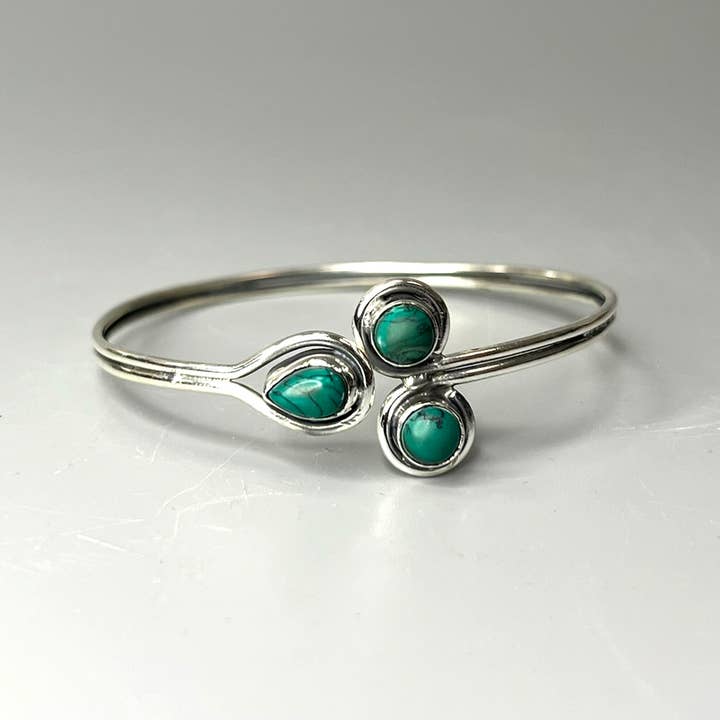 VIE - Wholesale Cuff Bracelet - Silver Plated Adjustable Cuff Bangle65