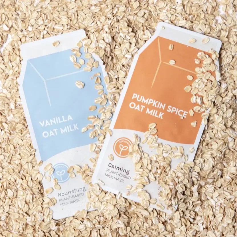 ESW Beauty – wholesale Skincare face mask – Pumpkin Spice Oat Milk Calming Plant-Based Milk Mask2