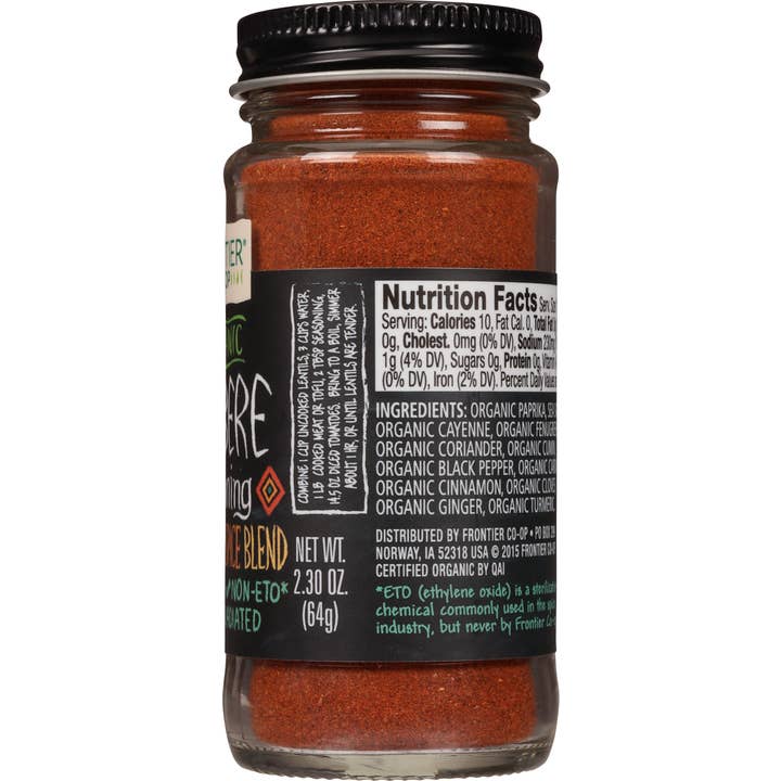 Frontier Co-op - Wholesale Dried Spice - Frontier Co-op Berbere Seasoning, Certified Organic3