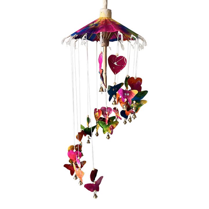 VIE – wholesale Mobile – Handmade Mulberry Paper Mobile, 50x20cm