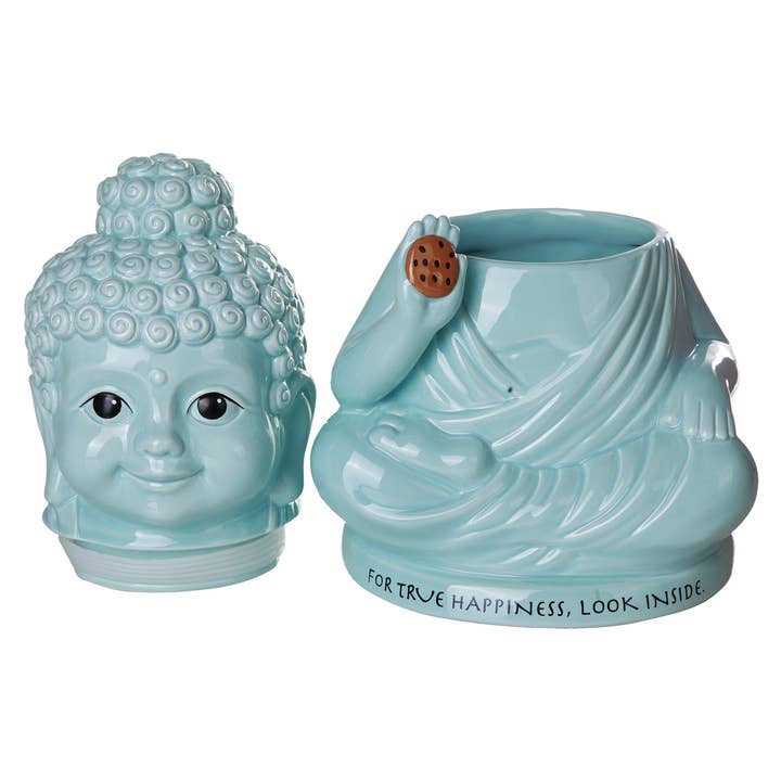 Pacific Trading - Wholesale Cookie Jar - 12295 Meditational Buddha Cookie Jar